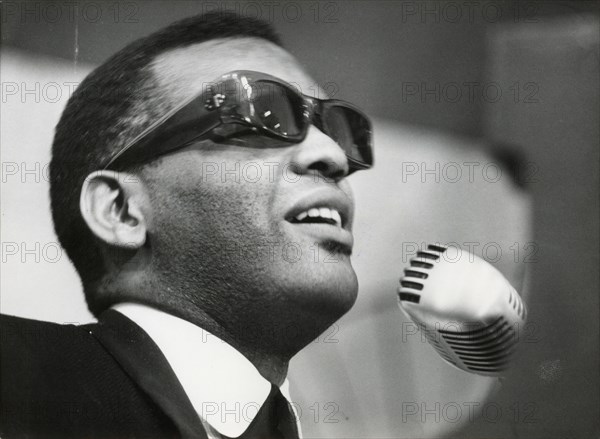 Ray Charles, American musician, Stockholm, Sweden, 1962. Artist: Unknown