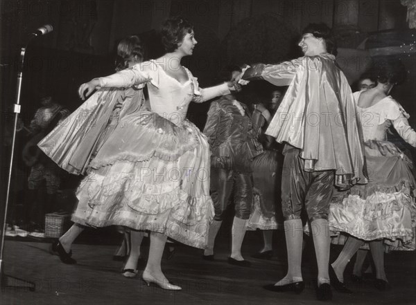 Princess Christina of Sweden at a costume ball, Stockholm, 1962. Artist: Unknown