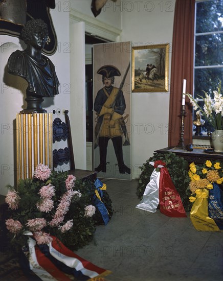 The funeral of Count Folke Bernadotte, Gustav Vasa Church, Stockholm, Sweden, 1948. Artist: Göran Algård