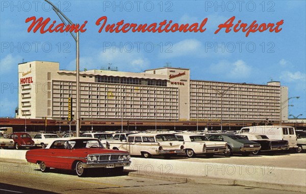 Miami International Airport, Florida, USA, 1966. Artist: Unknown