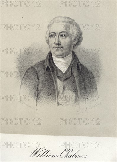 William Chalmers, Swedish merchant and freemason, late 18th or 19th century. Artist: Unknown
