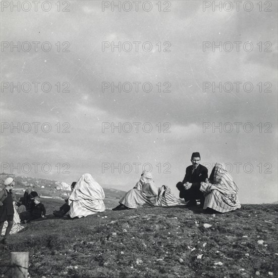 Muslim families, Sarajevo, Bosnia and Hercegovina, Yugoslavia, 1939. Artist: Unknown