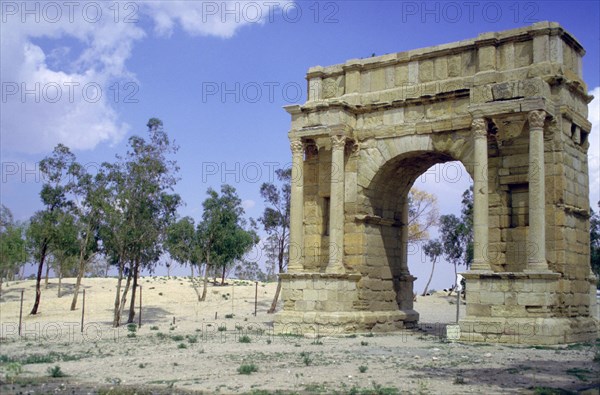 Triumphal Arch, Sbeitla, Tunisia.