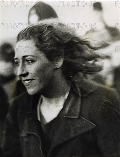 Amy Johnson, pioneering English aviator, c1930s. Artist: Unknown