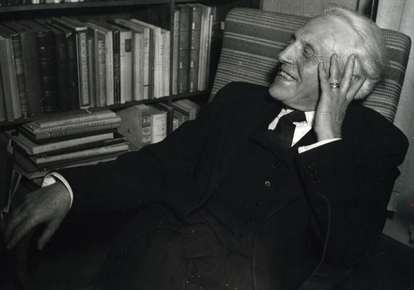 Pär Lagerkvist, Swedish author, 20th century. Artist: Karl Sandels