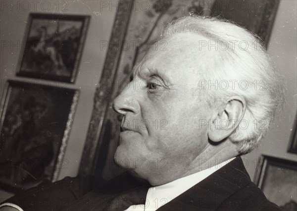 Pär Lagerkvist, Swedish author, 20th century. Artist: Karl Sandels