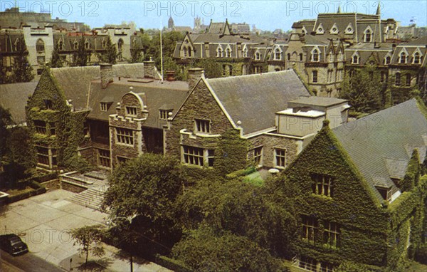 Houston Hall, University of Pennsylvania, Philadelphia, Pennsylvania, USA, 1953. Artist: Unknown