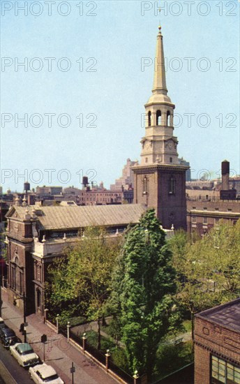 Christ Church, Philadelphia, Pennsylvania, USA, 1955. Artist: Unknown