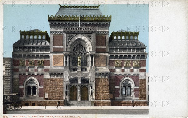 Academy of the Fine Arts, Philadelphia, Pennsylvania, USA, 1901. Artist: Unknown