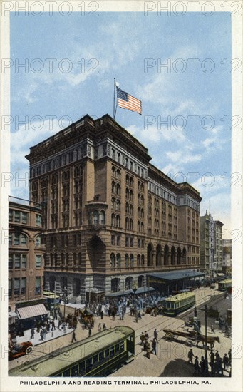 Reading Terminal, Philadelphia, Pennsylvania, USA, 1914. Artist: Unknown