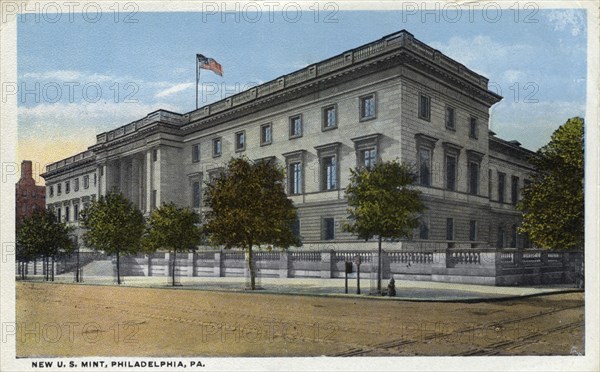 New US Mint, Philadelphia, Pennsylvania, USA, 1914. Artist: Unknown