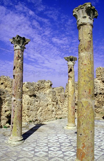 Winter baths, Thuburbo Majus, Tunisia.