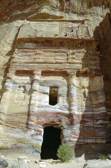 Silk Tomb, Petra, Jordan.