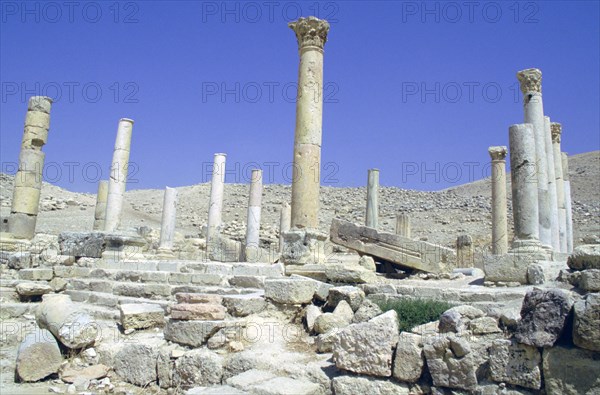 Ruins of the ancient city of Pella, Jordan.