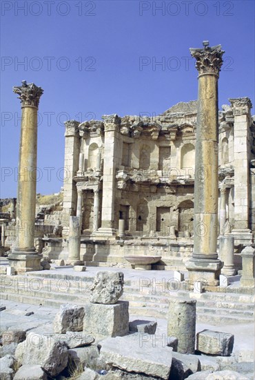 Nymphaeum, Jerash, Jordan.