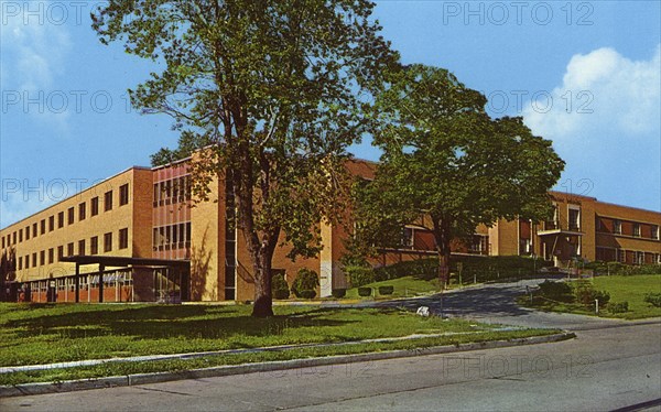 Osteopathic hospital, St Louis, Missouri, USA, 1960. Artist: Unknown