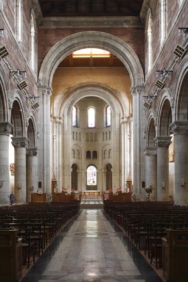 Interior of St Anne's Cathedral, Belfast, Northern Ireland, 2010.