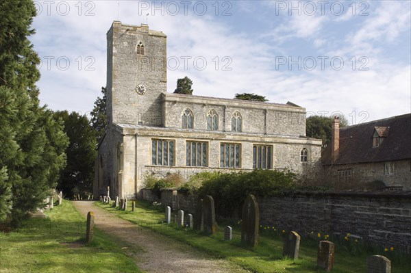 Priory Church of St Mary, Deerhurst, Gloucestershire, 2010.