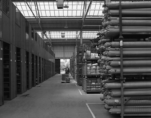 The stores at Bestwood Colliery, North Nottinghamshire, 13th July 1962. Artist: Michael Walters