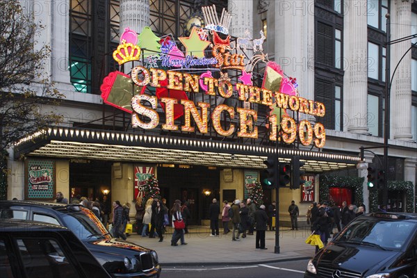 Selfridge's department store, London, 2010.