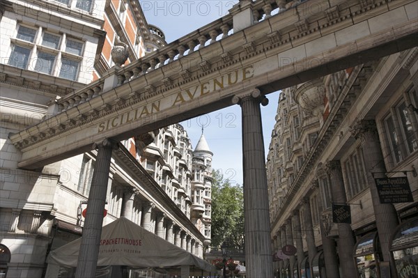 Sicilian Avenue, Bloomsbury, London, 2010.