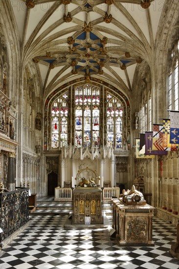 Beauchamp Chapel, the Collegiate Church of St Mary, Warwick, Warwickshire, 2010.