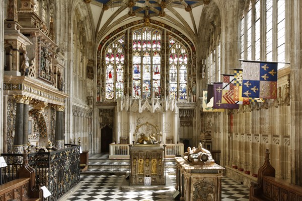 Beauchamp Chapel, the Collegiate Church of St Mary, Warwick, Warwickshire, 2010.