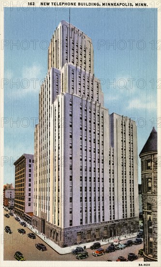 The Northwestern Bell Telephone Building, Minneapolis, Minnesota, USA, 1933. Artist: Unknown