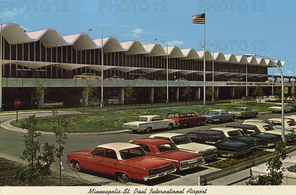 Minneapolis-St Paul International Airport, Minnesota, USA, 1970. Artist: Unknown