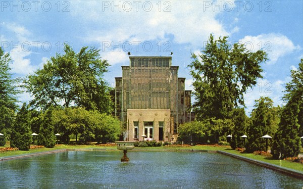 Jewel Box, Forest Park, St Louis, Missouri, USA, 1957. Artist: Unknown