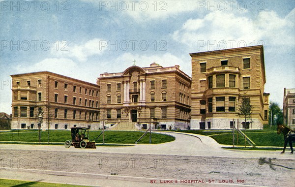 St Luke's Hospital, St Louis, Missouri, USA, 1910. Artist: Unknown