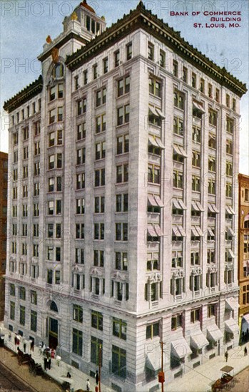 Bank of Commerce Building, St Louis, Missouri, USA, 1910. Artist: Unknown