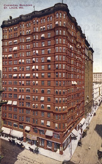 Chemical Building, St Louis, Missouri, USA, 1910. Artist: Unknown