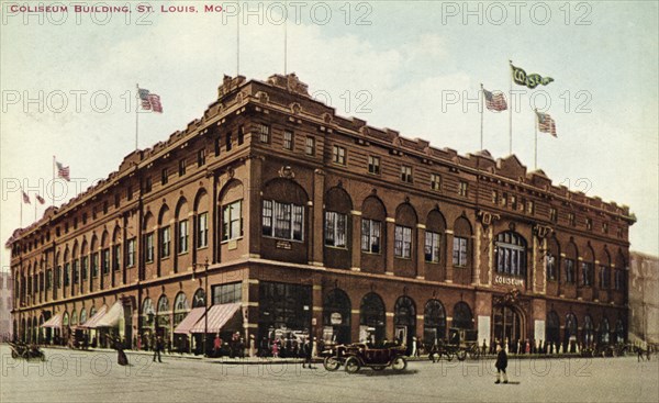 Coliseum, St Louis, Missouri, USA, 1910. Artist: Unknown