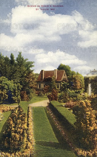 Scene in Shaw's Garden, St Louis, Missouri, USA, 1910. Creator: Unknown.