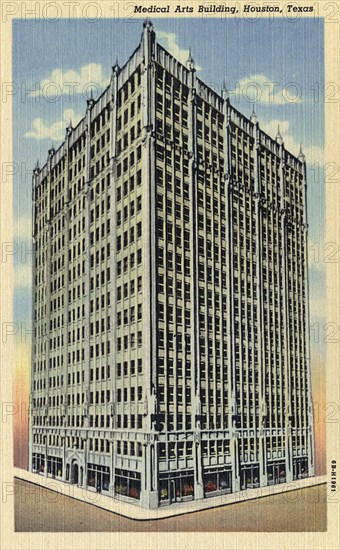 Medical Arts Building, Houston, Texas, USA, 1946. Artist: Unknown