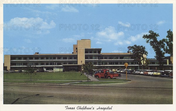 Texas Children's Hospital, Houston, Texas, USA, 1959. Artist: Unknown