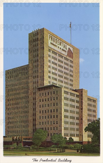 Prudential Building, Houston, Texas, USA, 1959. Artist: Unknown