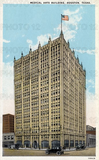 Medical Arts Building, Houston, Texas, USA, 1926. Artist: Unknown