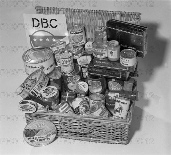 Food hamper, 1967. Artist: Michael Walters