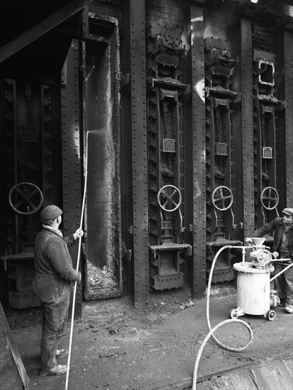 Manvers coal processing plant, Wath upon Dearne, near Rotherham, South Yorkshire, February 1957. Artist: Michael Walters