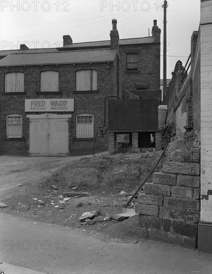 Urban regeneration in Mexborough, South Yorkshire, 1966.  Artist: Michael Walters