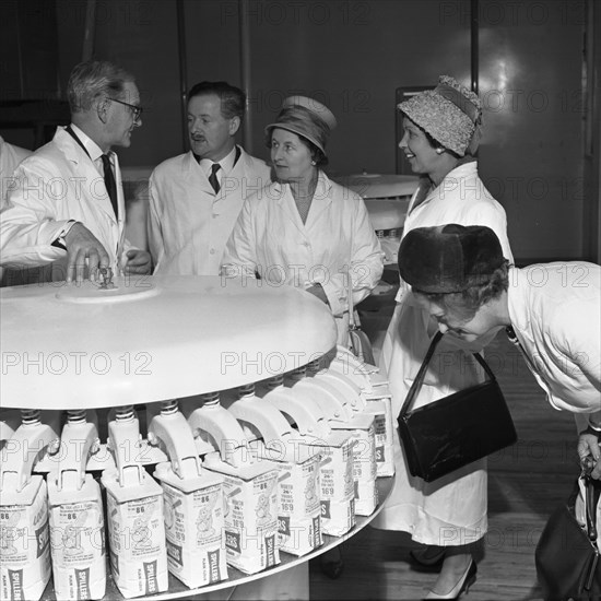 During an open day at Spillers foods in Gainsborough, Lincolnshire, 1962. Artist: Michael Walters