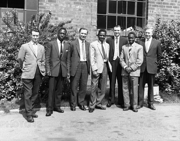 West Indian workers at the GEC Iron Factory, Swinton, South Yorkshire, 1962. Creator: Michael Walters.