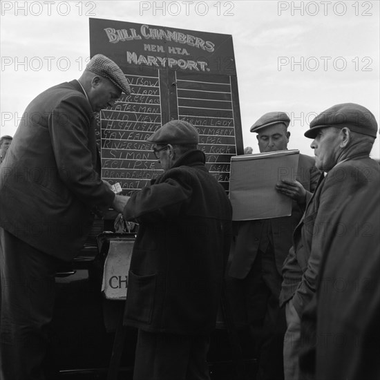 Hound Trailing, one of Cumbria's oldest and most popular sports, Keswick, 2nd July 1962. Artist: Michael Walters