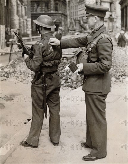 Home Guard exercise, London, World War II, 29 June 1941. Artist: Unknown