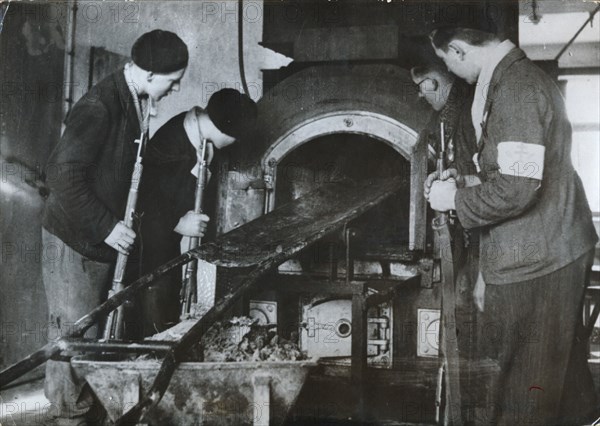 Crematorium, Natzweiler-Struthof German concentration camp, c1941-c1945. Artist: Unknown