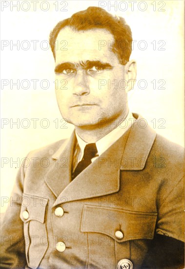Rudolf Hess, Nazi Deputy Leader, World War II, c1933-c1941. Artist: Unknown