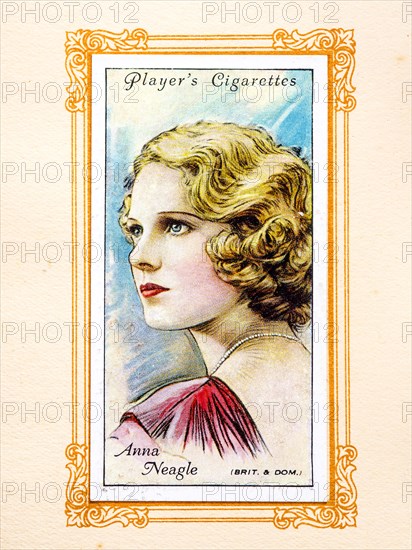 Dame Anna Neagle, 1934. Artist: Unknown.