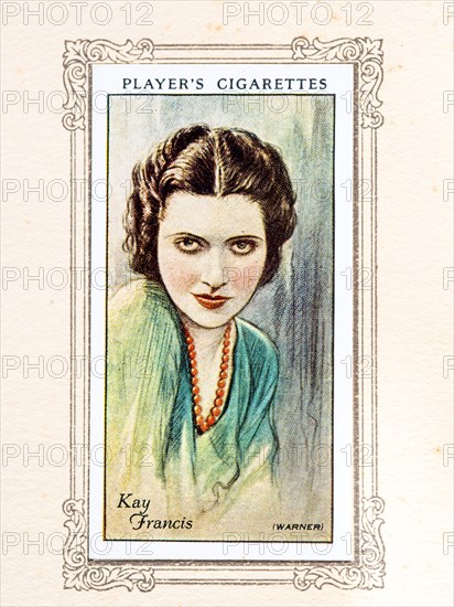 Kay Francis, 1934. Artist: Unknown.